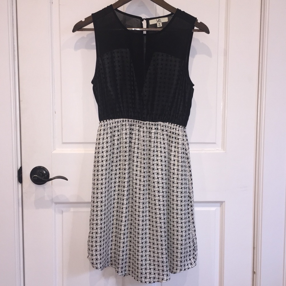 Black and White Dress